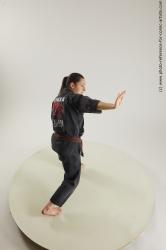 Ronda Kimono Fighting Pose